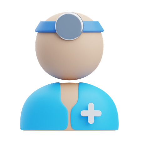 Médicos  3D Icon