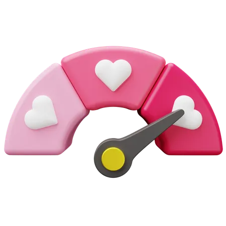 Medidor de amor  3D Icon