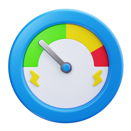 Medidor de energia  3D Icon