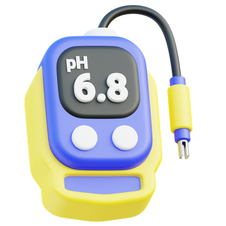 Medidor de pH  3D Icon