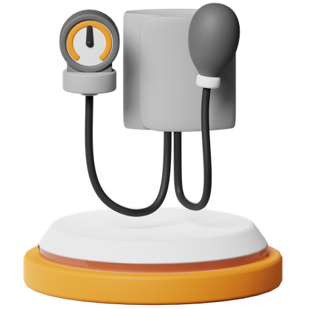 Medidor de pressão arterial  3D Icon