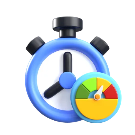 Medidor de tempo  3D Icon