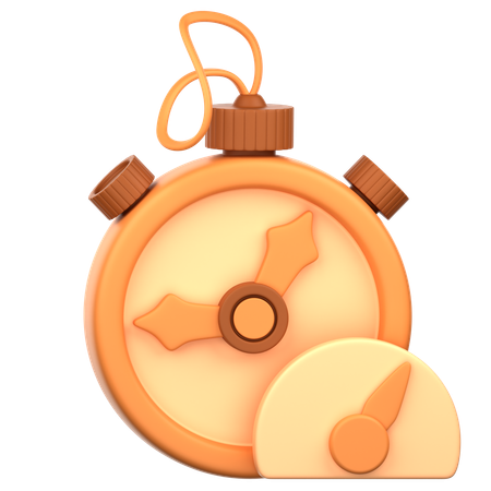 Medidor de tempo  3D Icon