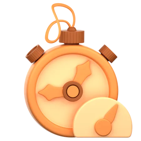 Medidor de tempo  3D Icon