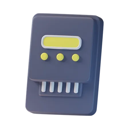 Medidor elétrico  3D Icon