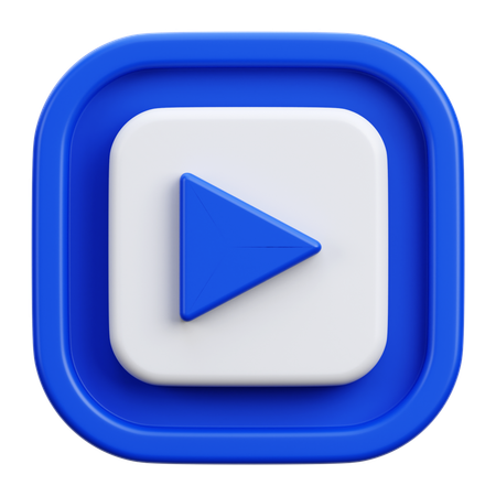 Media Player  3D Icon