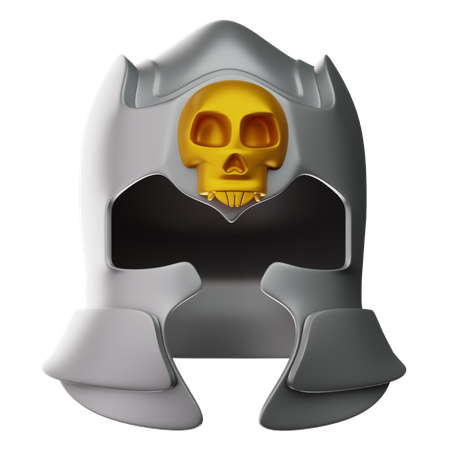中世のヘルメット  3D Icon