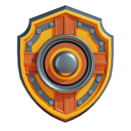 MEDIEVAL KNIGHT SHIELD  3D Icon