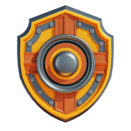 MEDIEVAL KNIGHT SHIELD  3D Icon