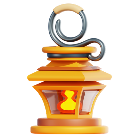 MEDIEVAL LANTERN  3D Icon