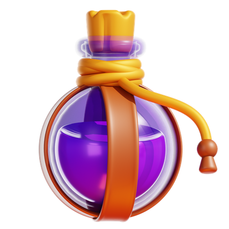 MEDIEVAL MAGIC POTION  3D Icon