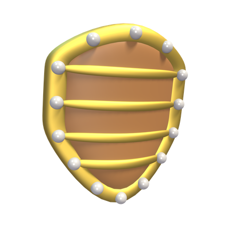 Medieval Shield  3D Icon