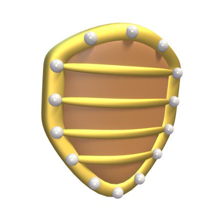 Medieval Shield  3D Icon