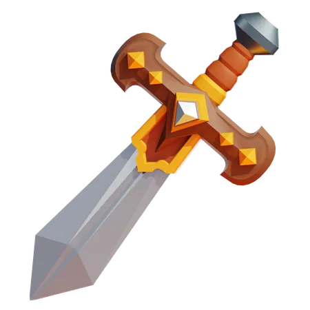 MEDIEVAL SWORD  3D Icon