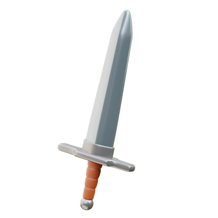 Medieval Sword  3D Icon