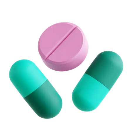 Arzneimittel  3D Icon