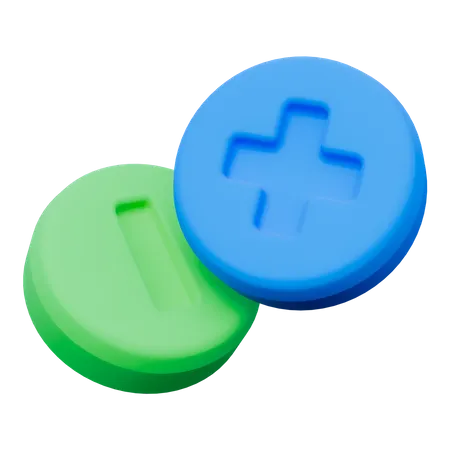 Arzneimittel  3D Icon