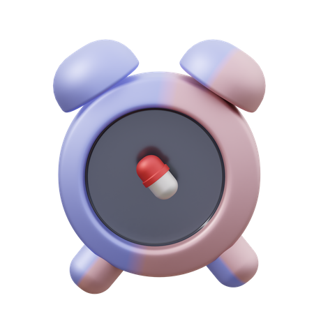 Medikamentenerinnerung  3D Icon