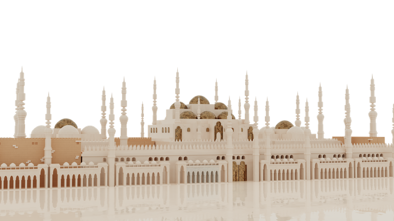 Medina 3D Illustration