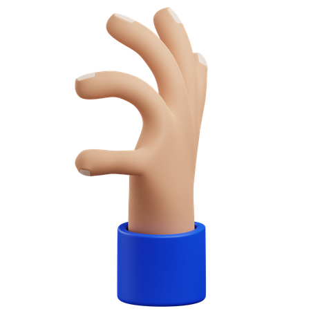 Medir el gesto de la mano  3D Icon