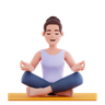 meditate 3d logo