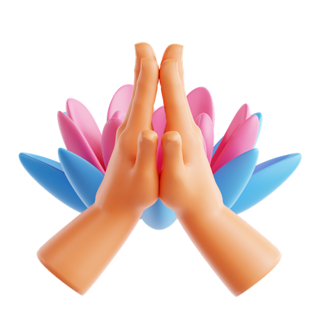 Meditation  3D Icon