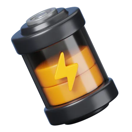 Medium Battery  3D Icon