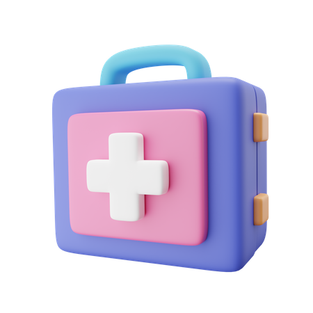 Medizinbox  3D Icon