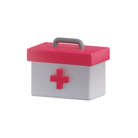 Medizinbox  3D Icon