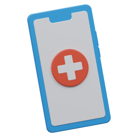 Medizinische App  3D Icon