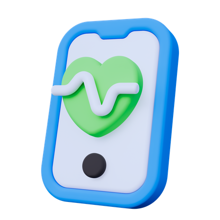 Medizinische App  3D Icon