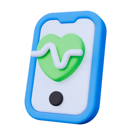 Medizinische App  3D Icon