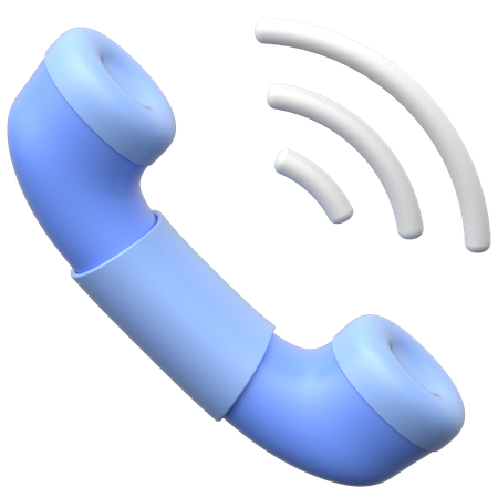 Telefon der medizinischen Hotline  3D Icon