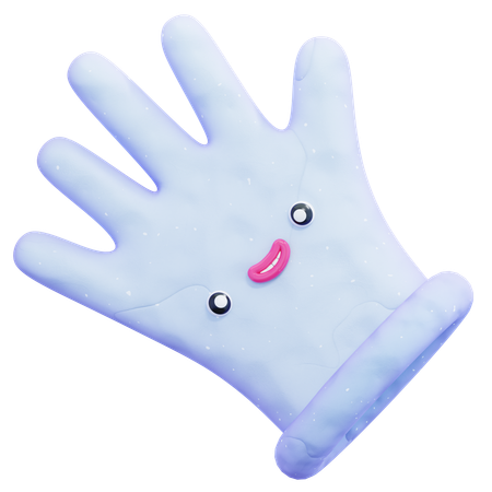 Medizinischer Handschuh  3D Icon