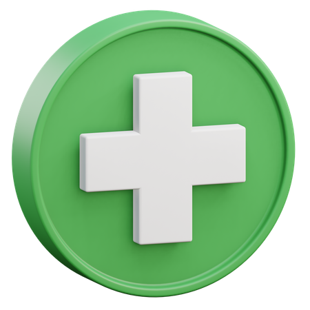 Medizinisches Zeichen  3D Icon