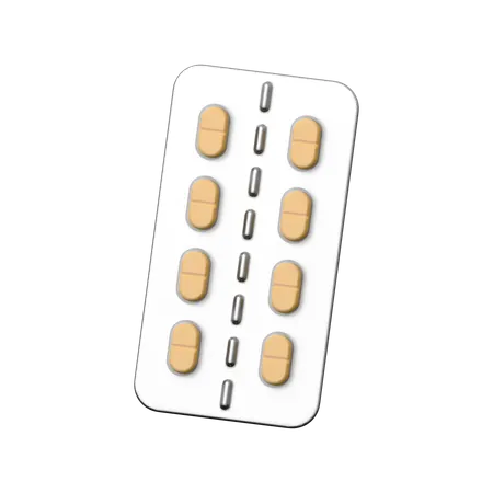 Medizinstreifen  3D Icon