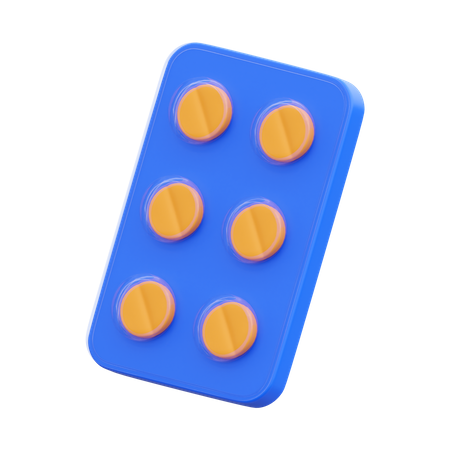 Medizinstreifen  3D Icon