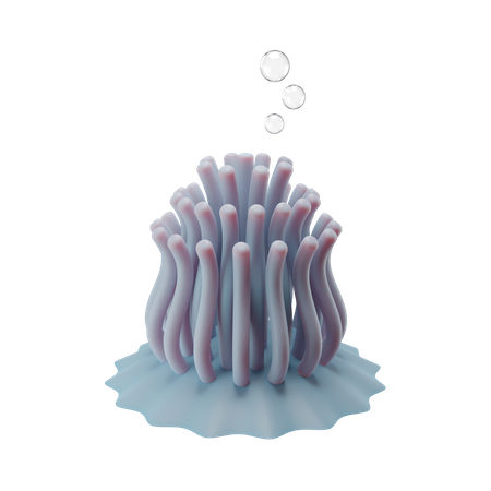 Meerespflanze  3D Illustration