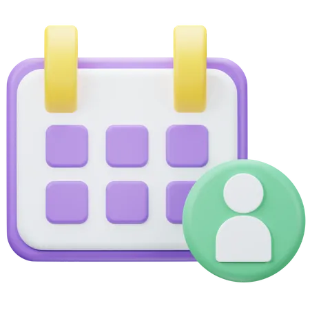Meeting Schedule 3 D Illustration 3D Icon