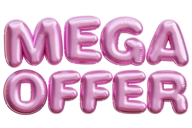 Mega-Angebot  3D Icon