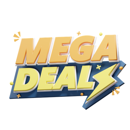 Mega-Deals  3D Icon