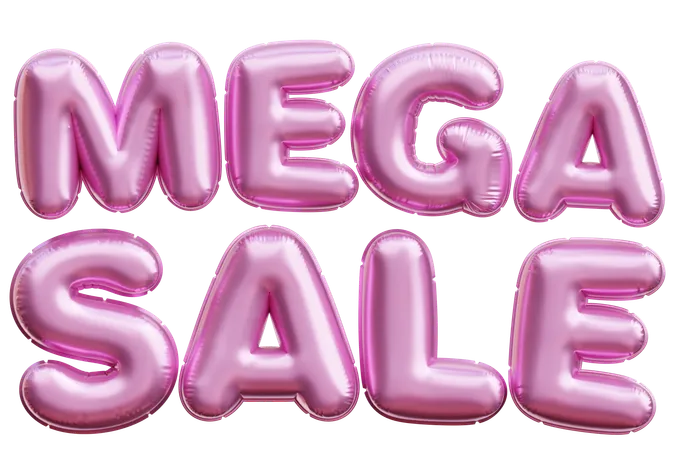 Mega Sale  3D Icon