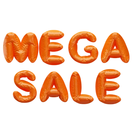 Mega Sale  3D Icon