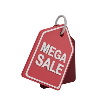 Mega Sale  3D Icon