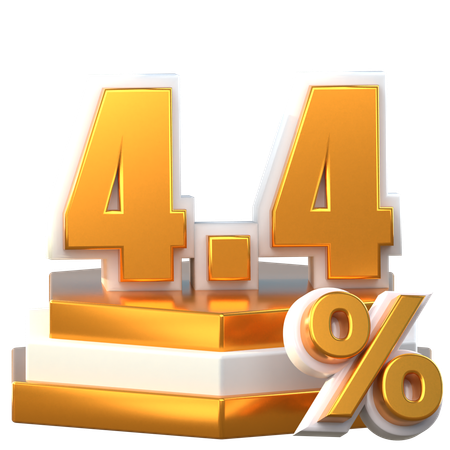 Mega Sale 4 4  3D Icon