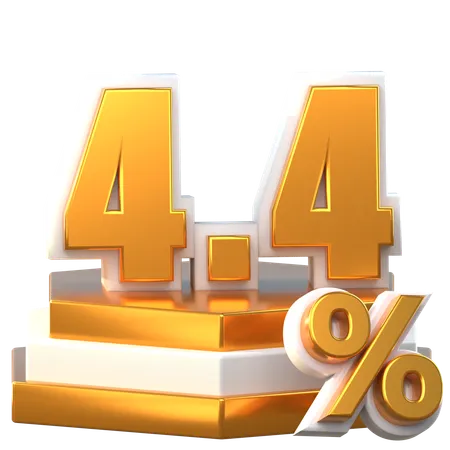 Mega Sale 4 4  3D Icon