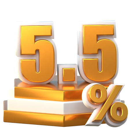 Mega Sale 5 5  3D Icon