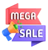 Mega Sale Banner