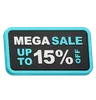 Mega Sale Up To 15 Off