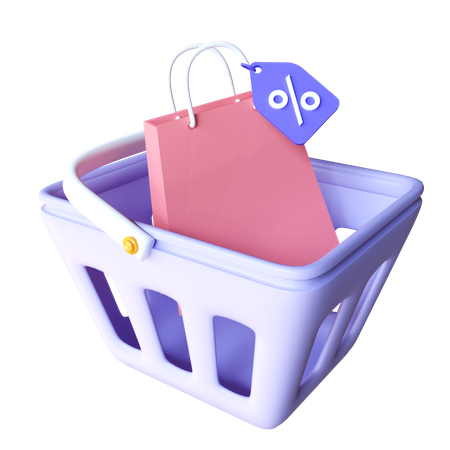 Mega shopping sale  3D Icon